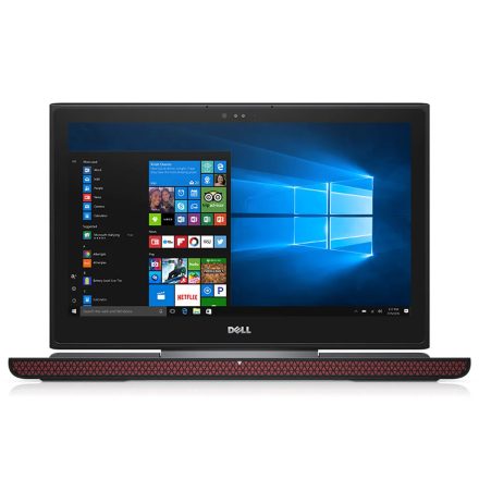 Dell Inspiron 15 7000 Gaming - 7567 / i7-7700HQ / 16GB / 240 SSD + 1TB HDD / CAM / FHD / HU / GeForce GTX 1050 Ti / B / használt laptop