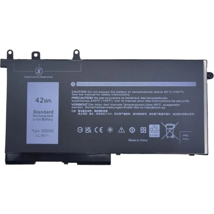 Dell Latitude 5580 5590 5480 5490 11.4V 42Wh utángyártott laptop akkumulátor