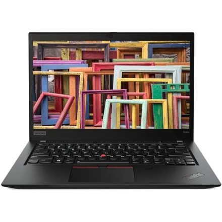 Lenovo ThinkPad T490s / i7-8565U / 8GB / 256 NVME / CAM / FHD / US / Integrált / A /  használt laptop